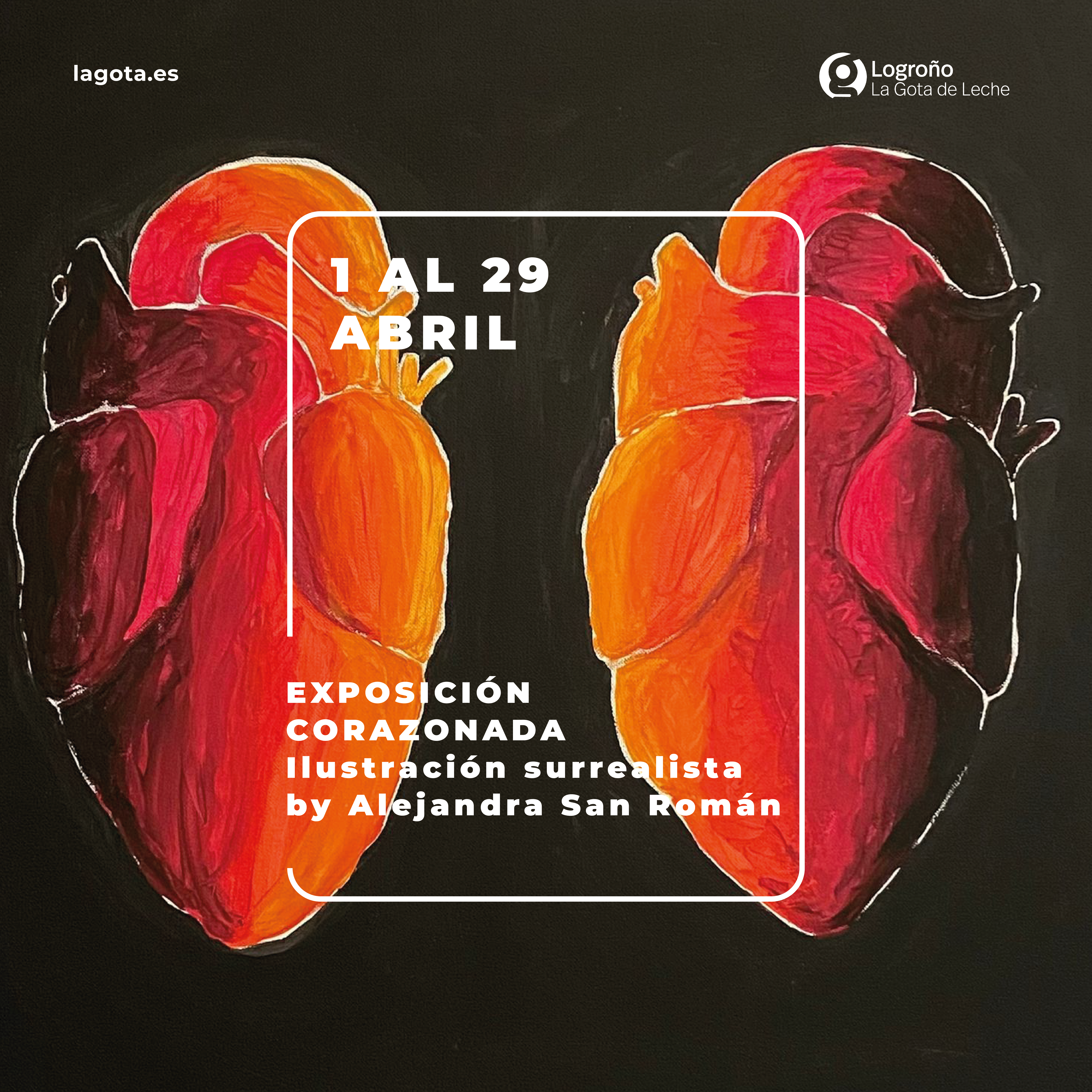 Exposición: Corazonada by Alejandra San Román