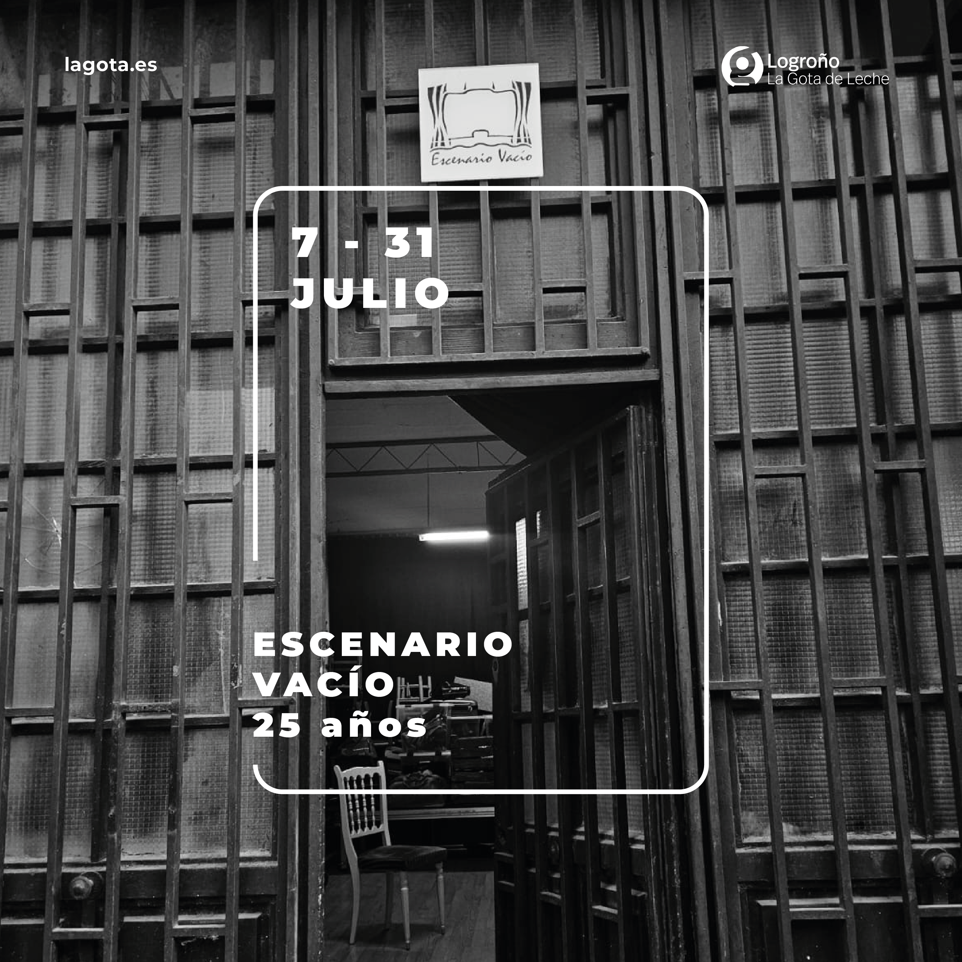 Exposición: Escenario Vacío – 25 Años
