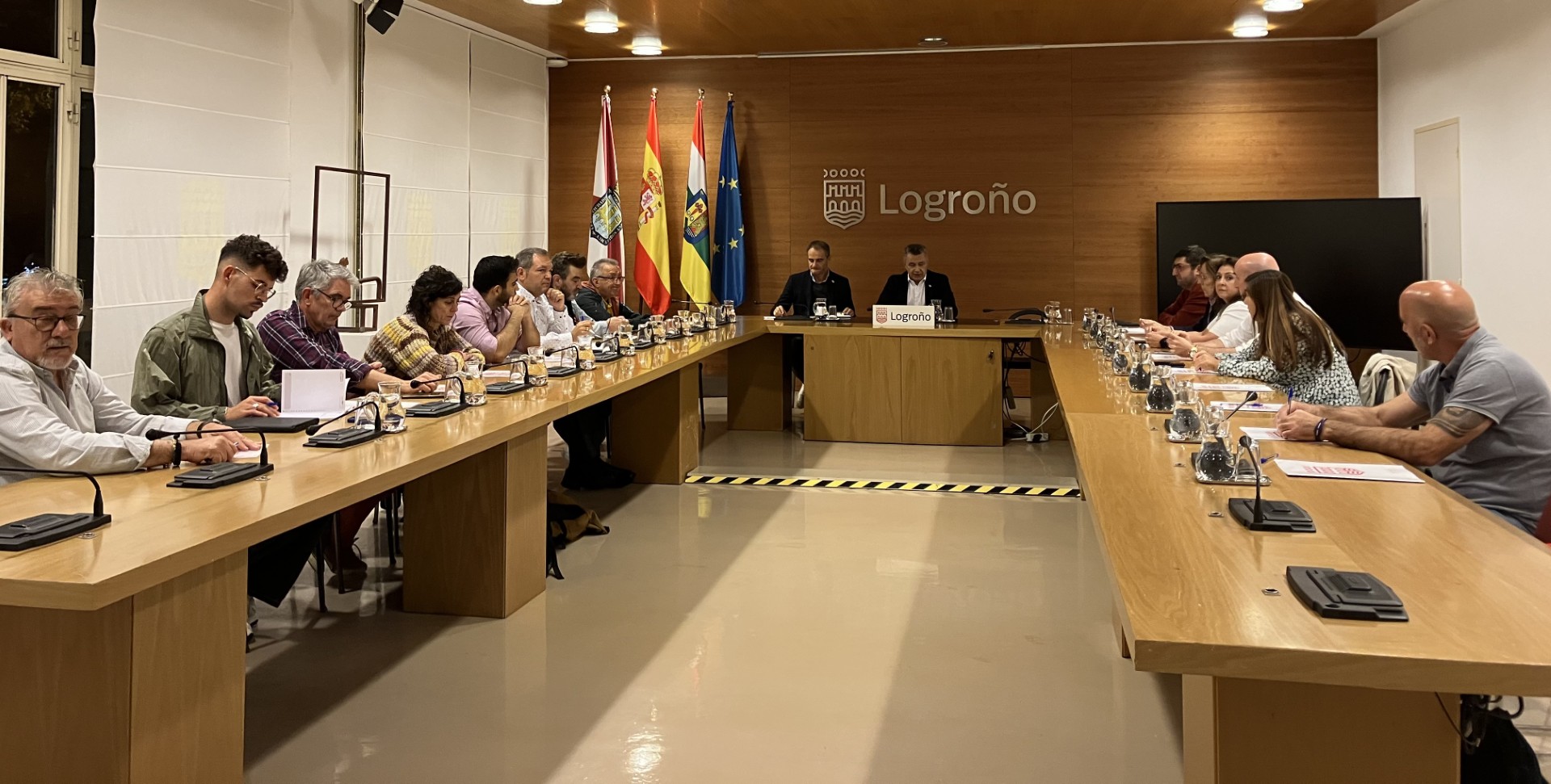 Reunión con los colectivos implicados en las fiestas de San Mateo