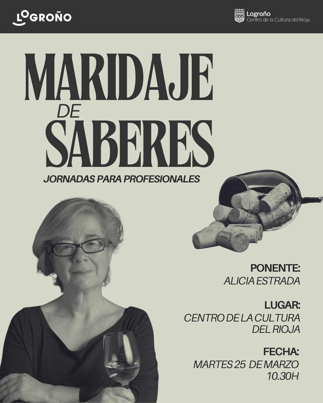 Cartel de la jornada Maridaje de Saberes en el CCR