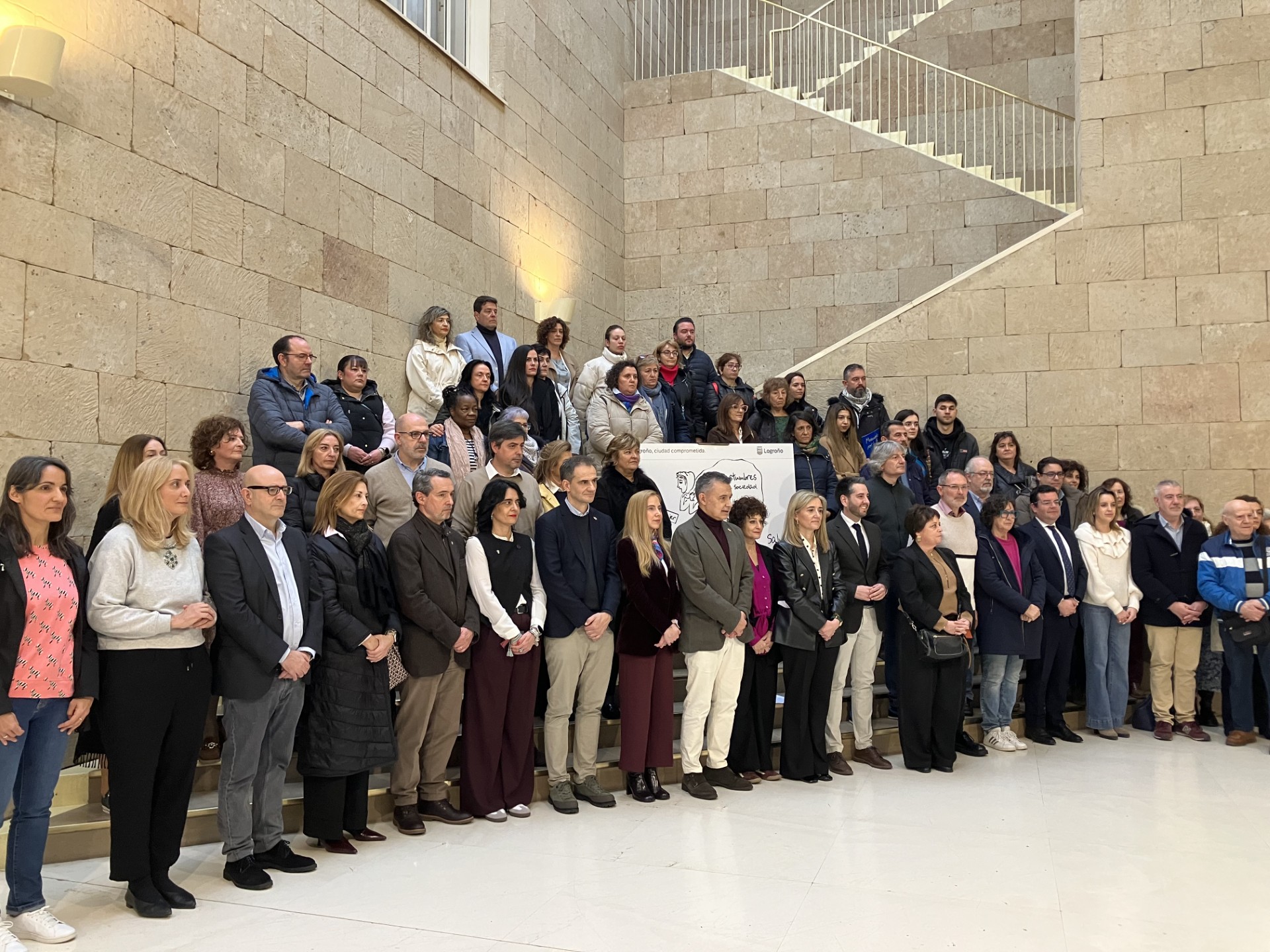Imagen Logroño aplaude el “consenso” del Pacto de Estado contra la Violencia de Género, esencial para lograr una sociedad “igualitaria, justa y democrática”