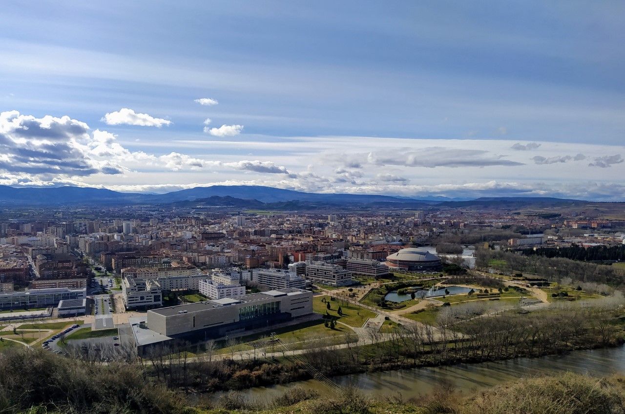Vista de Logroño