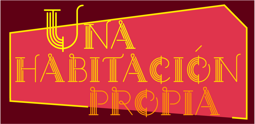 Cartel "Una habitación propia"